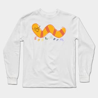 Book Worm for a bookworm Long Sleeve T-Shirt